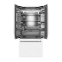 36 in. 19.6 cu. ft. French Door Built-In Bottom Freezer Refrigerator with Water Dispenser and Ice Maker view 1