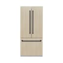 Autograph Edition 36 in. 19.6 cu. ft. Panel Ready French Door Built-In Bottom Freezer Refrigerator with Water Dispenser and Ice Maker with Stainless Steel Interior and Matte Black Accents view 4