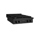 ZLINE 30 in. Paramount Gas Rangetop with 4 Burners and Porcelain Cooktop in Black Stainless Steel (SRTB-30) view 2