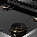 ZLINE 30 in. Paramount Gas Rangetop with 4 Brass Burners and Porcelain Cooktop in Stainless Steel (SRT-BR-30) view 4