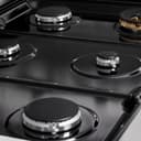 ZLINE 36 in. Paramount Gas Rangetop with 6 Burners and Porcelain Cooktop in DuraSnow® Stainless Steel (SRTS-36) view 4