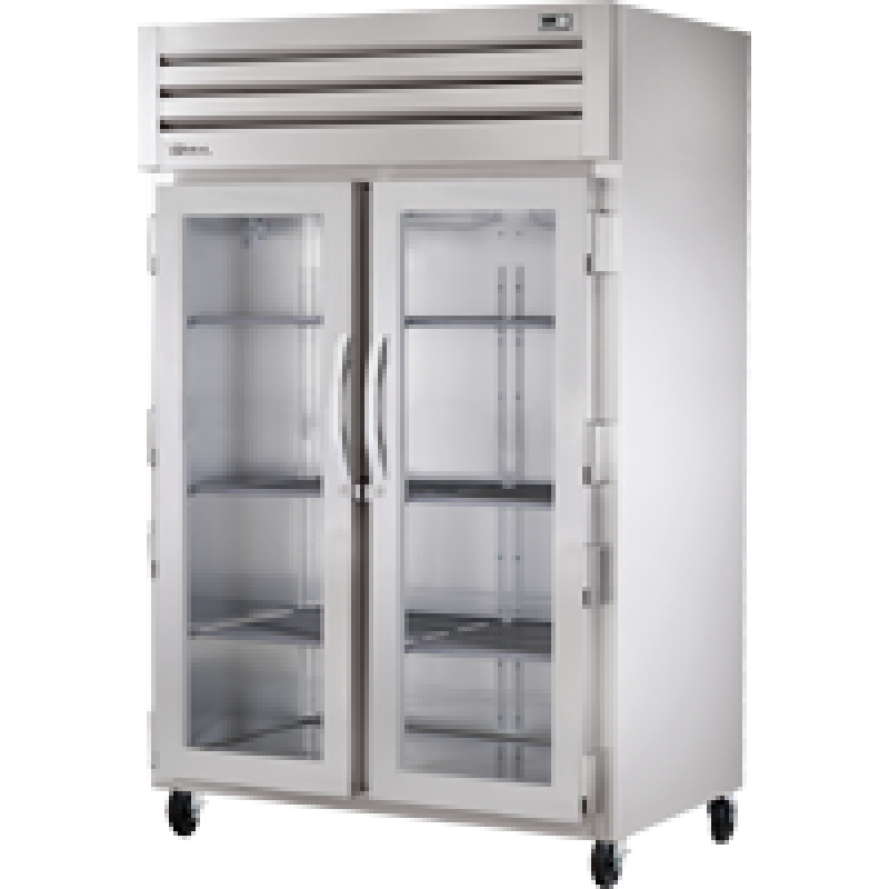 Reach-In Glass Swing Door Refrigerator with Hydrocarbon Refrigerant