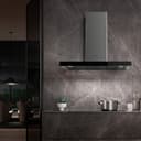 Stilo Glass 30" Wall Range Hood 295/395/600 CFM view 2