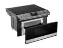 Smart Radiant Rangetop With Microwave Drawer Oven view 3