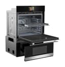30 In. Smart Convection Wall Oven With Microwave Drawer Oven view 7