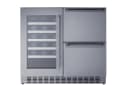 36" Wide Combination Wine Cellar & 2-Drawer Refrigerator view 5