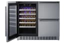 36" Wide Combination Wine Cellar & 2-Drawer Refrigerator view 6