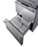 24" Wide Combination Dual-Zone Wine Cellar and 2-Drawer Refrigerator-Freezer view 8