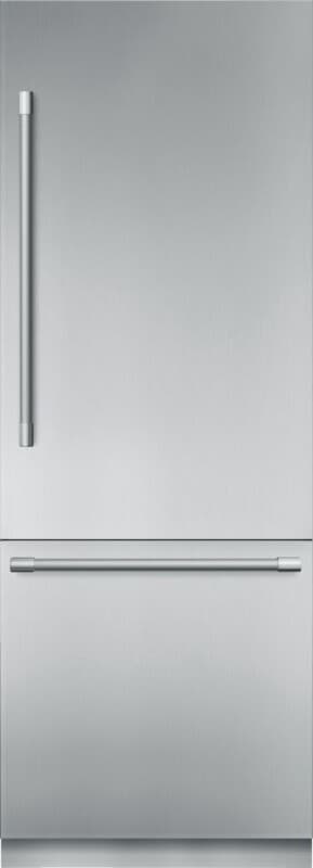 30-Inch Built-in Stainless Steel Professional Two Door Bottom Freezer