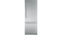 30-Inch Built-in Stainless Steel Professional Two Door Bottom Freezer view 2