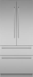 Freedom Built-in French Door Bottom Freezer 36" Masterpiece® view 1