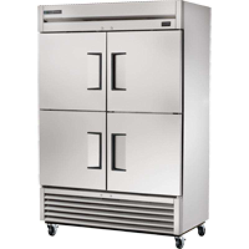 Refrigerador vertical Tradicional con Medias Puertas Sólidas Batientes y Refrigerante de Hidrocarburo