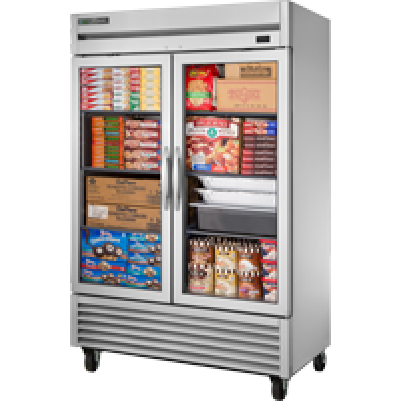 Reach-In Glass Swing Door -10ºF Freezer with Hydrocarbon Refrigerant~Framed Glass Door Version 01