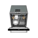 24 Inch Built-in Dishwasher With Open Dry And 7 Cycle In Stainless Steel view 3