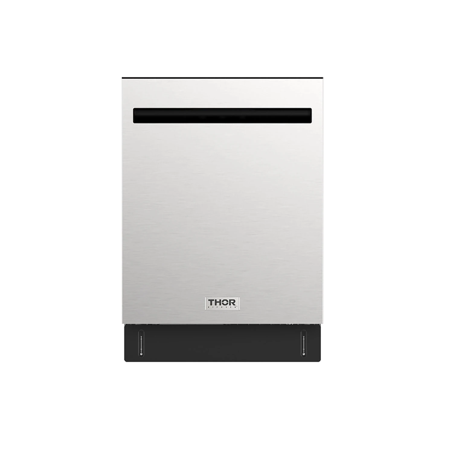 24 Inch Built-in Top Control Dishwasher With Pocket Handle Stainless Steel