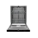 24 Inch Built-in Top Control Dishwasher With Pocket Handle Stainless Steel view 2