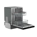 24 Inch Built-in Top Control Dishwasher With Pocket Handle Black view 3