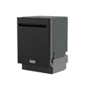 24 Inch Built-in Top Control Dishwasher With Pocket Handle Black view 4
