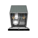 24 Inch Built-in Top Control Dishwasher With Pocket Handle Black view 8