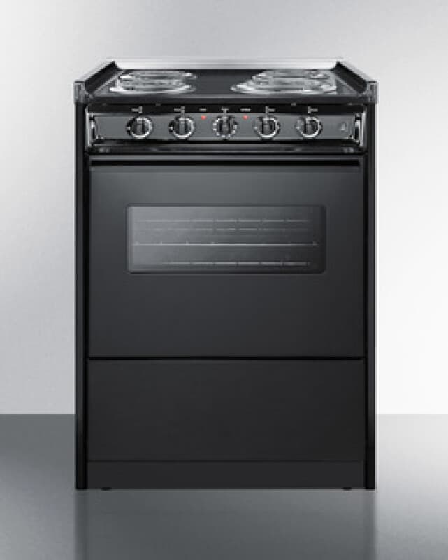 24" Wide Electric Coil Range