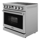36-inch Electric Range Contemporary Professional view 6