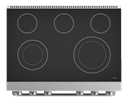 36-inch Electric Range Contemporary Professional view 9