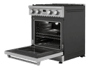 30-inch Gas Range Contemporary Professional view 6