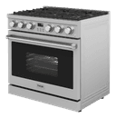 36-inch Gas Range Contemporary Professional view 4