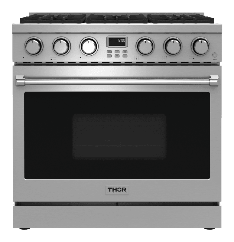 36-inch Contemporary Professional Liquid Propane Range