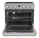 36-inch Contemporary Professional Liquid Propane Range view 2