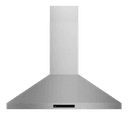 30 Inch Contemporary Wall Mount Pyramid Shape Range Hood view 1