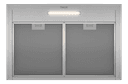 30 Inch Contemporary Wall Mount Pyramid Shape Range Hood view 5