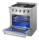Dual Fuel 30-inch Range Professional view 3