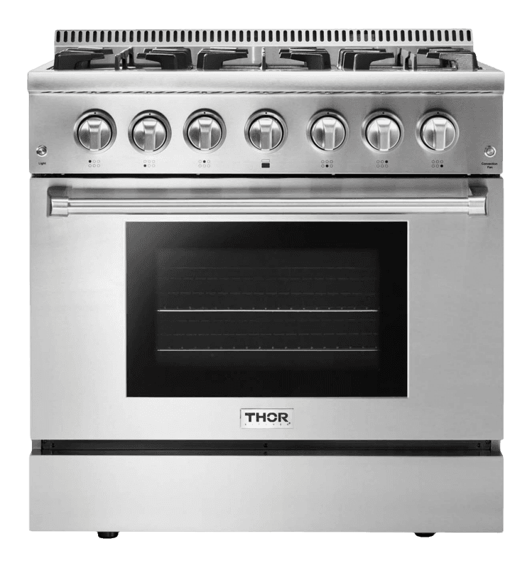 36-inch Dual Fuel Range Professional
