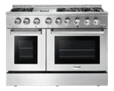 48 Inch Dual Fuel Range In Stainless Steel Professional view 1