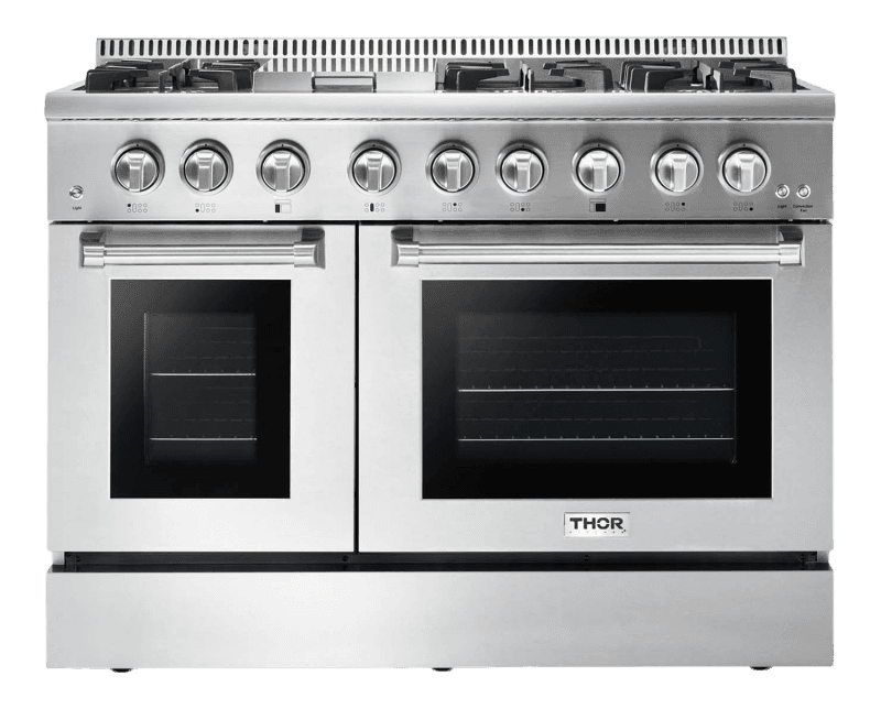 48 Inch Dual Fuel Range In Stainless Steel Professional