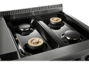 48 Inch Dual Fuel Range In Stainless Steel Professional view 5