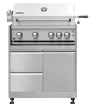 32 Inch Outdoor Kitchen Gas Bbq Grill With 4 Burners view 4