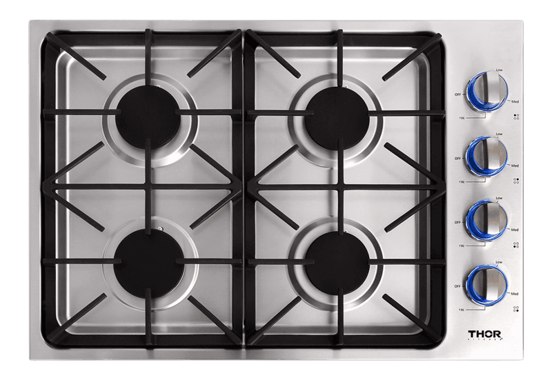 30-inch Professional Drop-in Gas Cooktop