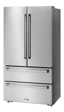 36 Inch Professional French Door Refrigerator With Freezer Drawers view 2