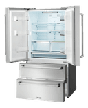 36 Inch Professional French Door Refrigerator With Freezer Drawers view 3