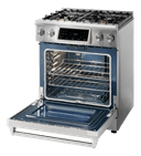 30-inch Tilt Panel Professional Liquid Propane Range view 8