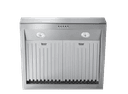 24 Inch Professional Range Hood, 11 Inches Tall view 3