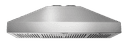 48 Inch Professional Wall Mount Pyramid Range Hood view 3