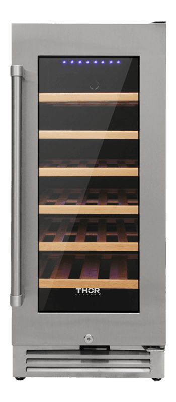 15-inch Single Zone Wine Cooler, 33 Wine Bottle Capacity