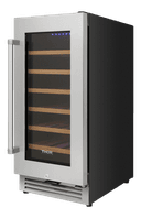 15-inch Single Zone Wine Cooler, 33 Wine Bottle Capacity view 3