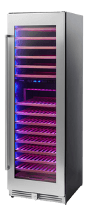 24 Inch Dual Zone Wine Cooler, 162 Wine Bottle Capacity view 4