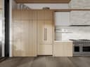 36-inch French Door Built-in Refrigerator, Panel Ready view 2