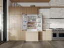 36-inch French Door Built-in Refrigerator, Panel Ready view 3