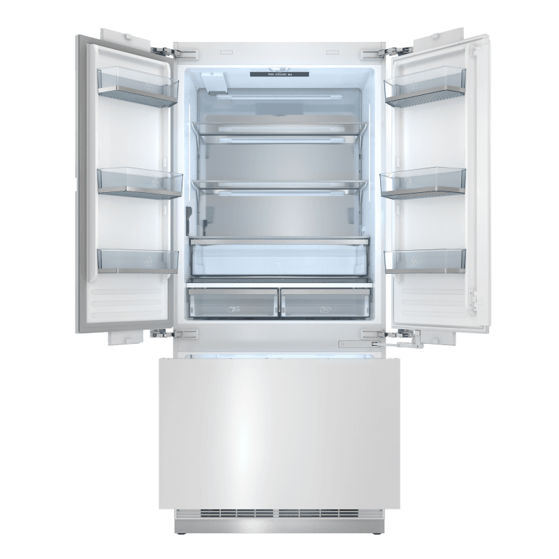 36-inch French Door Built-in Refrigerator, Panel Ready